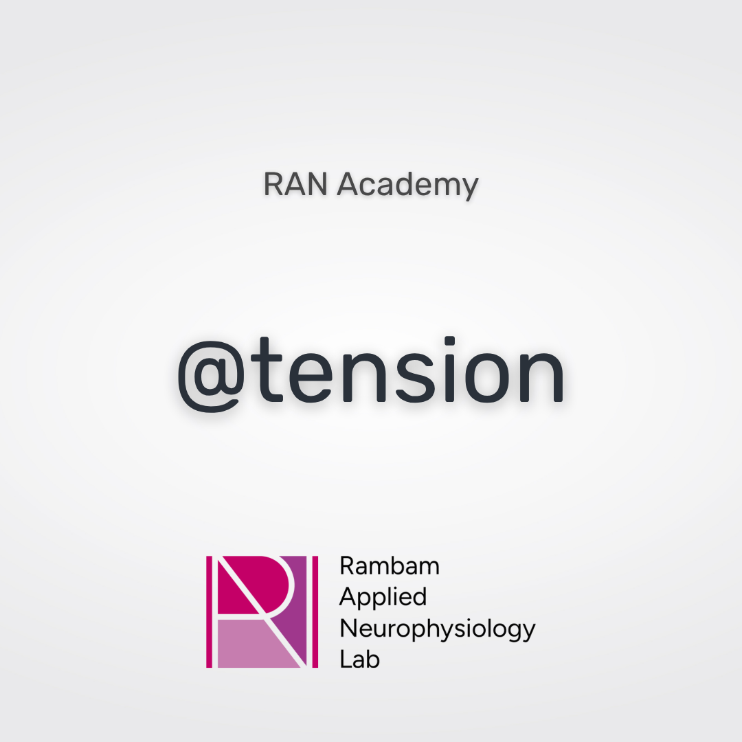 RAN Academy - @tension